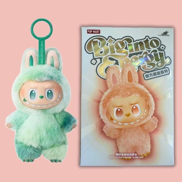 Authentic Labubu from the Big Into Energy blind box series Serenity - Picture 1 of 8